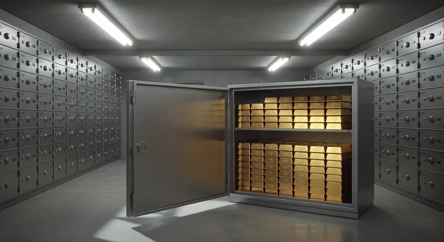 Guardar el oro con seguridad: en casa, en caja fuerte de banco o en depósito